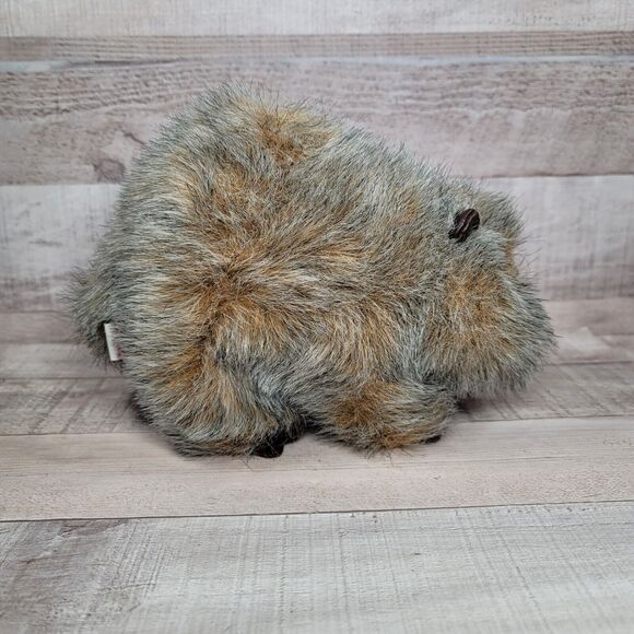 Vintage Plush Mary Meyer Woodchuck Chuck Groundhog Guinea Pig Stuffed Animal - Picture 3 of 10